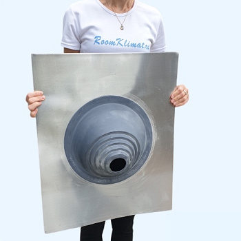 Манжета кровельная угловая из термостойкой резины серая № 1 (75-200 мм) EPDMп