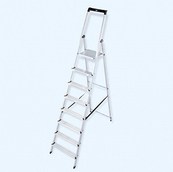 KRAUSE MONTO SOLIDY 7 ступеней (126252) Алюминиевая стремянка с крюком для ведра KRAUSE MONTO SOLIDY 7 ступеней (126252) Алюминиевая стремянка с крюком для ведра