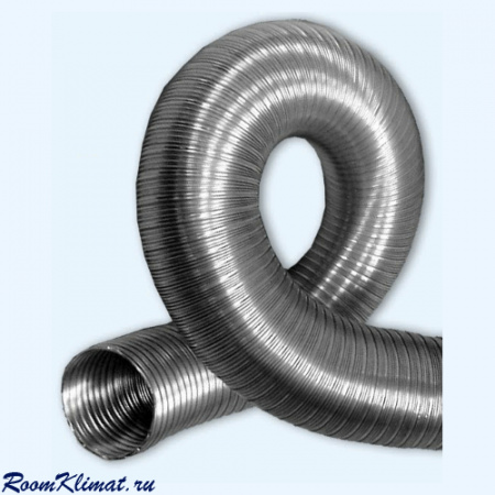 ВПА 120 гибкий гофрированный алюминиевый воздуховод (до 3 метров)