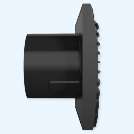 SILENT 4C Matt Black DICITI Вентилятор накладной D100 обр.клапан