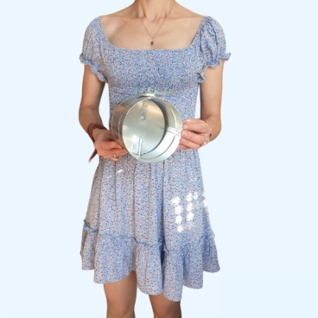 DCr 125 Вент Воздушный дроссель-клапан с ручным приводом