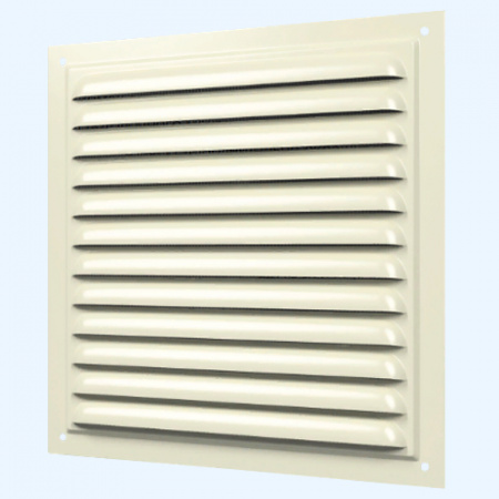 1515МЭ Ivory ERA Решетка вентиляционная МЭ сетка 150х150 окраш.сталь