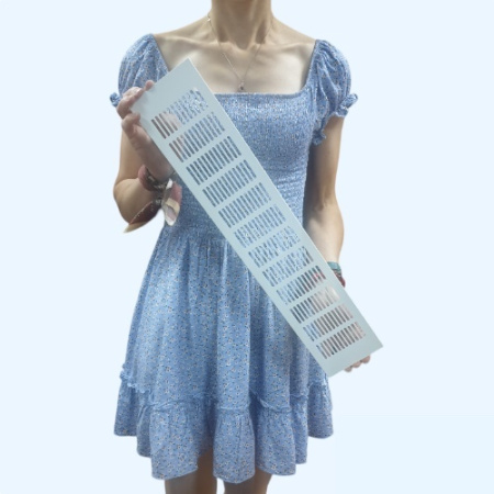 100х500 белая Благовест Вентиляционная решетка