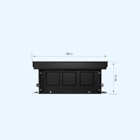 ATRIUM-90/200/1400-DG-U-NA Royal Thermo Конвектор внутрипольный