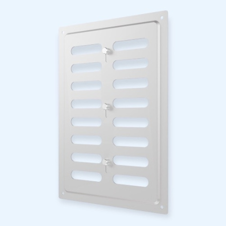 1724MER ERA Решетка вентиляционная MER регулируемая 170х240 оцинк.сталь