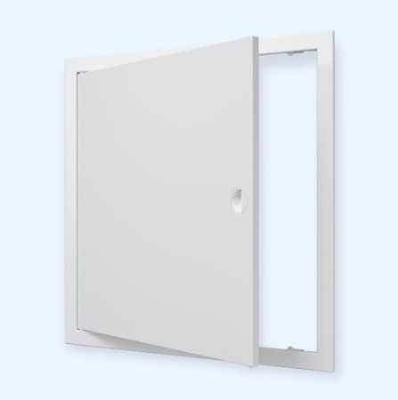 Л4040Р ЭРА (ERA) Люк ревизионный ЛР фланец 396х396  ручка 418х418 пластик EVECS