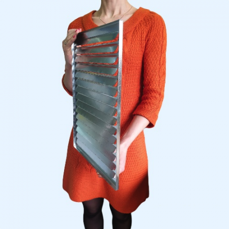 РМ 300х400 оцинкованная Решётка вентиляционная металлическая