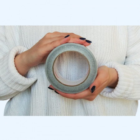 50мм*50м/24 Airone25 Лента-скотч алюминиевая