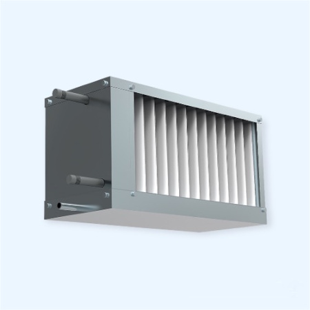 WHR-W 1000*500-3 Shuft водяной охладитель для прямоугольного канала