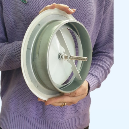 DVS E-P 160 ZILON Диффузор-анемостат металлический приточный