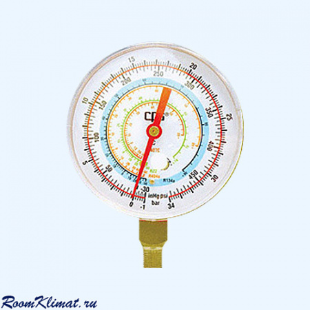 Манометр 80 мм CPS R-22/134а/404а RGJH