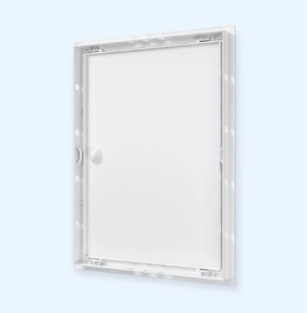 Л3040Р ЭРА (ERA) Люк ревизионный ЛР фланец 296х396 ручка 318х418 пластик EVECS