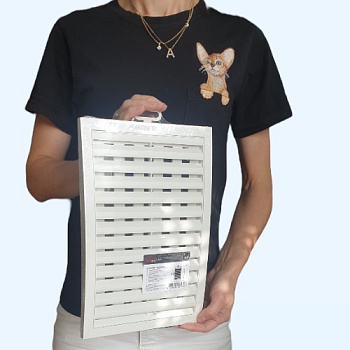 2030РРПН Решетка вентиляционная РРПН разъемная регулируемая 200х300 ASA ERA STREETLINE