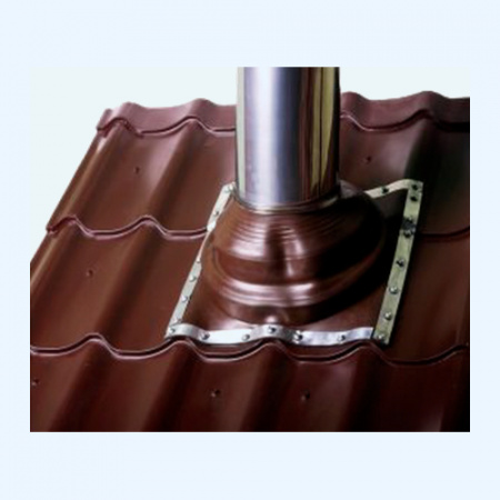 Манжета кровельная комби №4 коричневая EPDM (75-160 мм) Манжета кровельная комби №4 коричневая EPDM (75-160 мм)