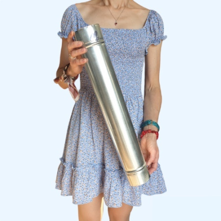 Труба оцинкованная 80 Ц (L-500)