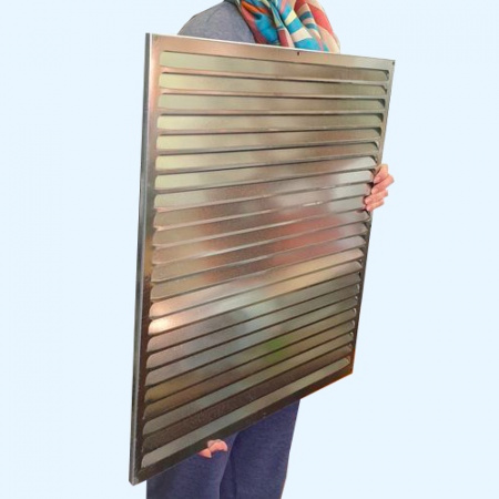 РМ 600х600 оцинкованная Решётка вентиляционная металлическая