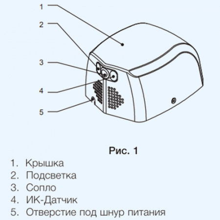 EHDA/BH-800 Electrolux Сушилка для рук высокоскоростная EHDA/BH-800 Electrolux Сушилка для рук высокоскоростная
