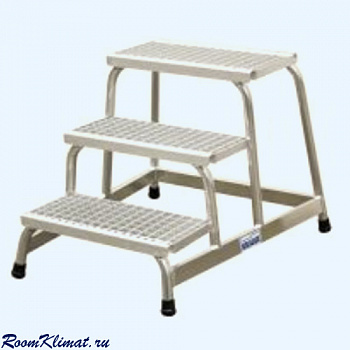 Монтажная подставка с решетчатыми ступенями Krause 3 ступени (805331)