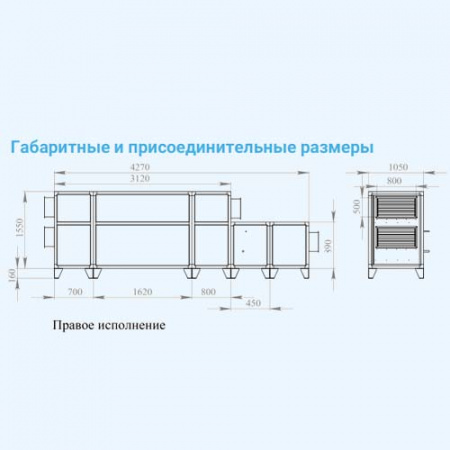 4500 Lux RP W PB 22,5-380 Breezart Приточно-вытяжная установка с рекуператором и водяным охладителем