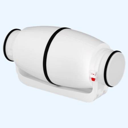 LS-150-V LAMPRECHT Круглые канальные вентиляторы в шумоизолированном корпусе