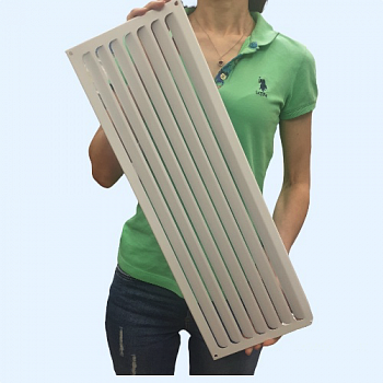 РМ 600х200 белая Решётка вентиляционная металлическая