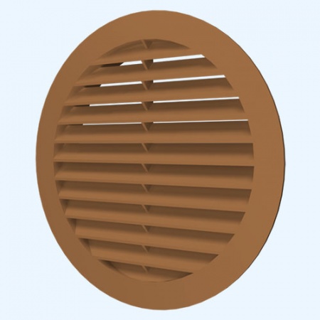 10РКН фланец D100 D136 ASA Terracotta (терракот) ERA STREETLINE Решетка вентиляционная РКН