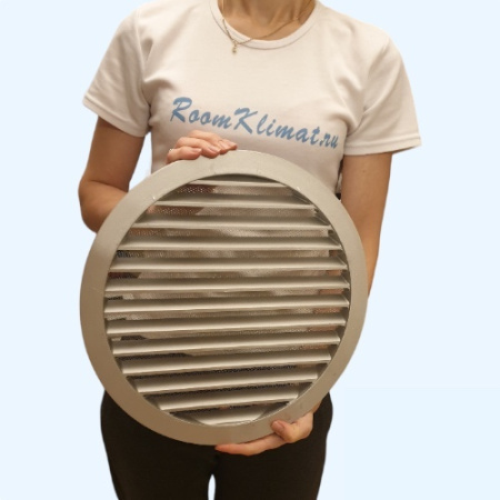 IGC 315 Airone Наружная круглая алюминиевая решетка