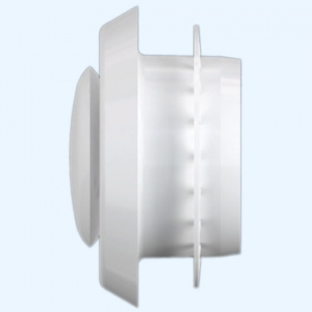 16DVLR ERA Анемостат DVLR фланец D160 стопорное кольцо регулируемый D220 пластик