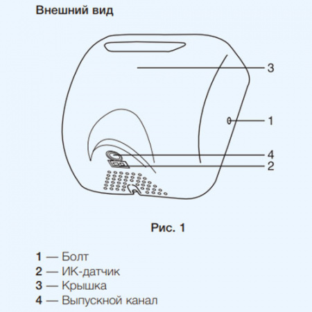 EHDA/HPW-1800W Electrolux Сушилка для рук EHDA/HPW-1800W Electrolux Сушилка для рук