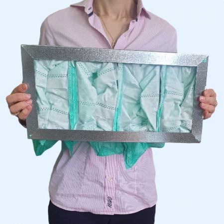 FRr (F5-EU5) 400*200 Shuft Фильтр карманный (материал)