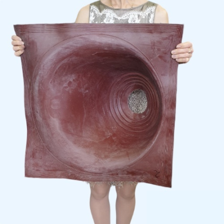 Ультраугол №2 красная (125-280 мм) Манжета кровельная из термостойкой EPDMп резины