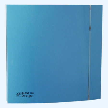 SILENT-100 CZ BLUE DESIGN-4C Soler&Palau Накладной бытовой вентилятор