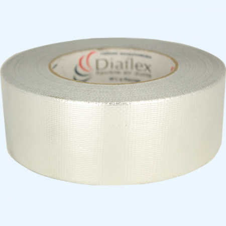 ALU-SH Диафлекс Алюминиевая лента-скотч на основе из стекловолокна