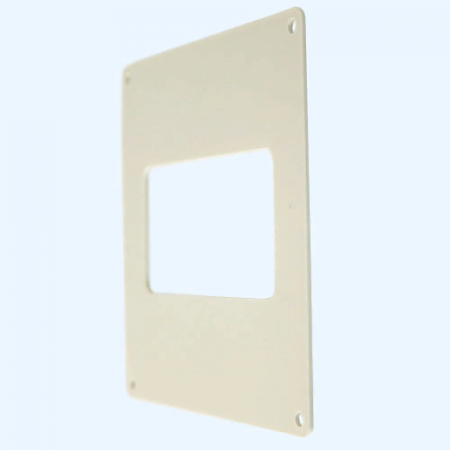 Настенная пластина для плоского пластикового воздуховода ВЕНТС (Vents) 120х60 (75)