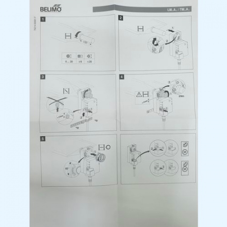 LM24A Belimo Электропривод без возвратной пружины