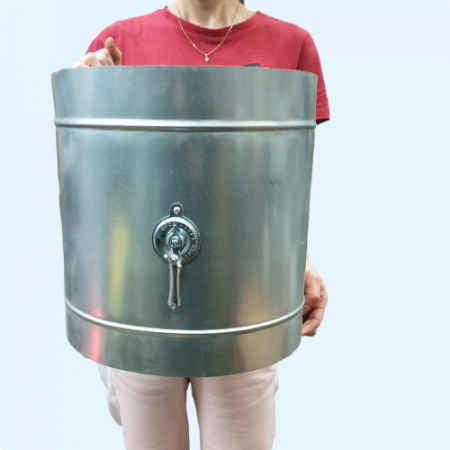 DCr 315 Вент Воздушный дроссель-клапан с ручным приводом