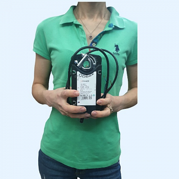 341-230-05 Gruner электропривод с моментом вращения 5 Нм с возвратной пружиной