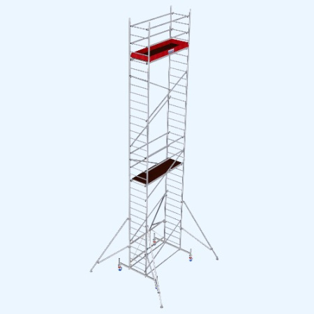 Передвижная алюминиевая складная вышка-тура KRAUSE ProTec (920072)