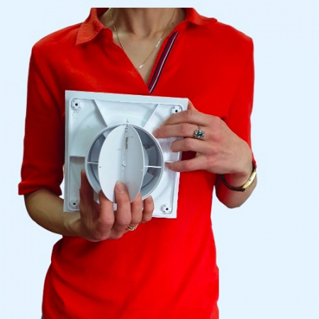 4C Quadro ЭРА (Era) Вентилятор накладной D100 обр.клапан