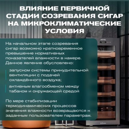 MC-200BK (PRO) Meyvel Хьюмидор шкаф