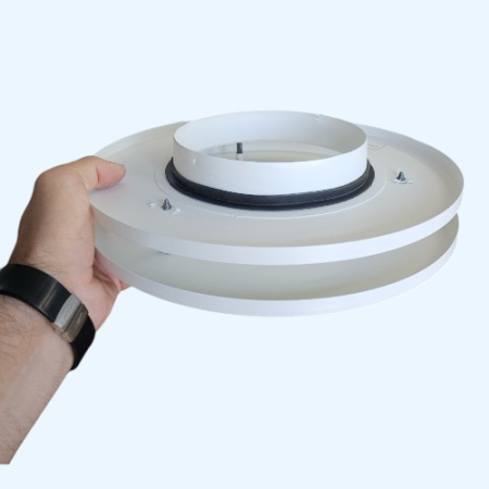 LCAN 160 Airone Плоский универсальный потолочный диффузор