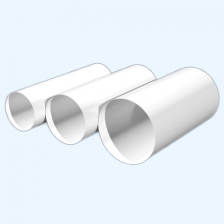 15ВП1 ERA Воздуховод ВП D150 L1м пластик