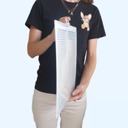 3434РЦ ERA Решетка вентиляционная РЦ сетка 340х340 пластик