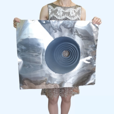 Манжета кровельная угловая из термостойкой резины серая № 1 (75-200 мм) EPDMп