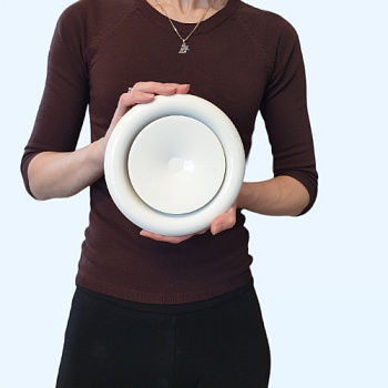 DVS-P (DVS-U) 125 Airone Диффузор-анемостат металлический приточный