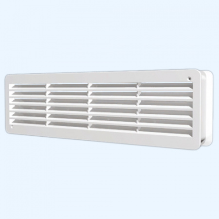 4513ДП 450х131 ERA Вентиляционная пластиковая переточная дверная решетка