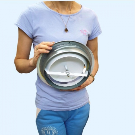 DVS 200 Airone Диффузор-анемостат металлический вытяжной