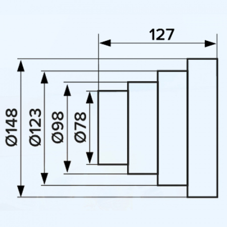 ПУ15.12.10.8  ERA Редуктор ПУ D150/125/100/80 пластик