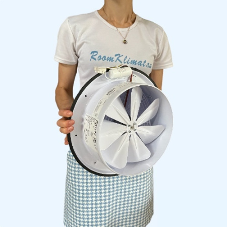 BK 250 BAHCIVAN Осевой оконный вытяжной вентилятор с крышкой