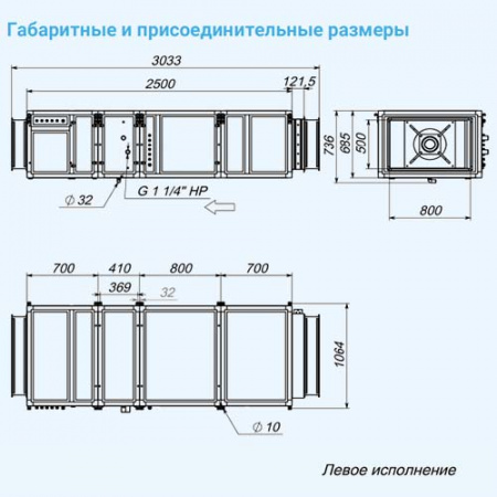 4500 Lux W BC 22,5 Breezart Приточная установка с водяным охладителем